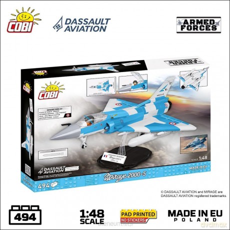Mirage 2000-5 [KLOCKI]
