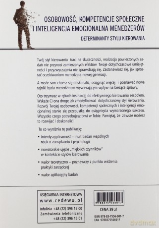 Osobowość, kompetencje społeczne i inteligencja emocjonalna menedżerów [KSIĄŻKA]