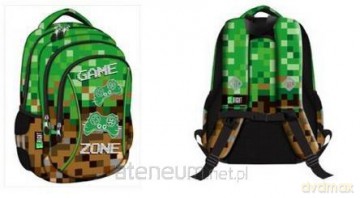 Plecak 3-komorowy Game Zone