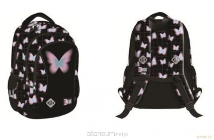 Plecak 3-komorowy Pastel Butterfly