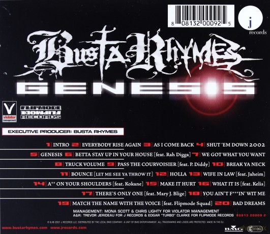 Busta Rhymes: Genesis [CD]