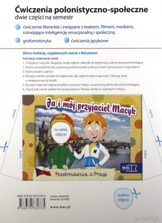 Oto ja 3 Ćwiczenia polonistyczno- społeczne część 1 MAC [KSIĄŻKA]