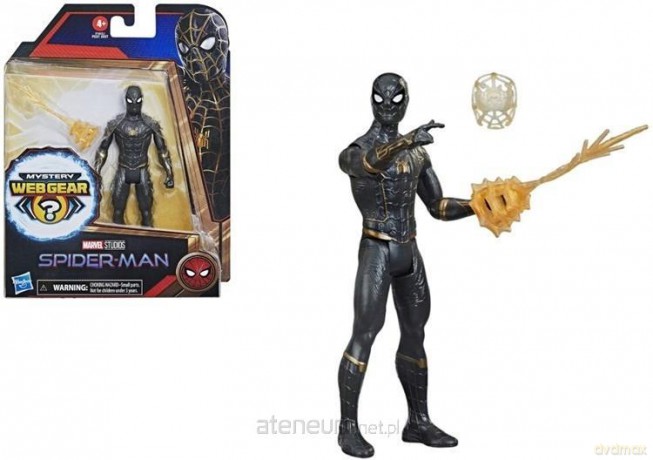 Spiderman Black&Gold Suit Mystery Web Gear [FIGURKA]