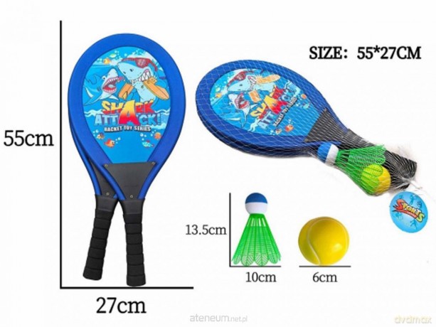 Tenis plażowy + piłeczka + lotka
