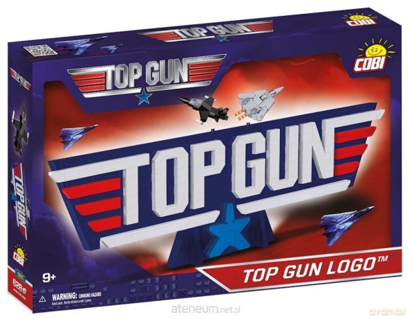 Top Gun - logo z klocków Cobi [KLOCKI]