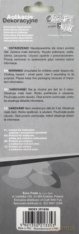 Ozdoba dekoracyjna metalicza cekiny 6x mix