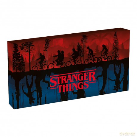 Stranger Things podświetlany obraz na płótnie - Dwa światy / STRANGER THINGS (2 WORLDS) LIGHT UP CANVAS