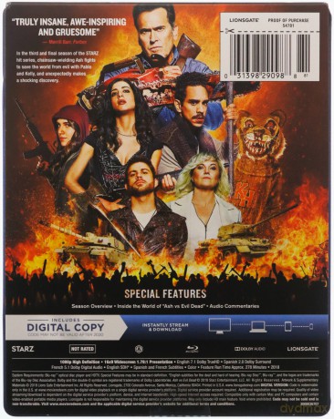 Ash vs Evil Dead: The Complete Third Season (steelbook) [2xBlu-Ray]