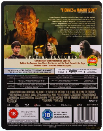 28 Years Later: The Bone Temple (28 lat później: Świątynia kości) (steelbook) [Blu-Ray 4K]+[Blu-Ray]