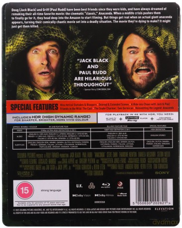 Anaconda (Anakonda) (steelbook) [Blu-Ray 4K]+[Blu-Ray]