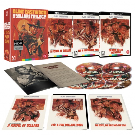 Clint Eastwood: The Dollars Trilogy [4xBlu-Ray 4K]+[4xBlu-Ray]