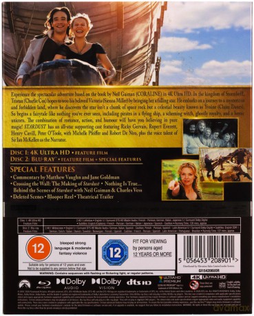 Stardust (Gwiezdny pył) [Blu-Ray 4K]+[Blu-Ray]