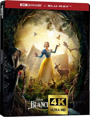 Królewna Śnieżka (2025) (steelbook) [Blu-Ray 4K]+[Blu-Ray]
