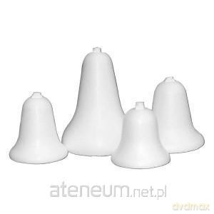 Ozdoba styropianowa dzwonek 11 cm 5 szt