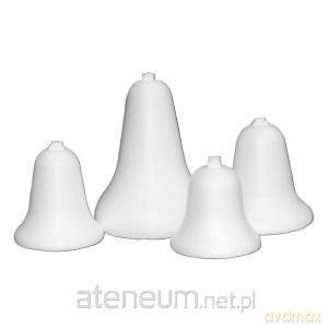 Ozdoba styropianowa dzwonek 9,5 cm 5 szt