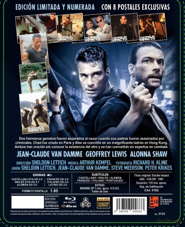 Podwójne uderzenie (steelbook) [Blu-Ray]