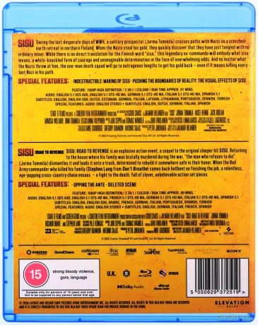 Sisu / Sisu: Road to Revenge [2xBlu-Ray]