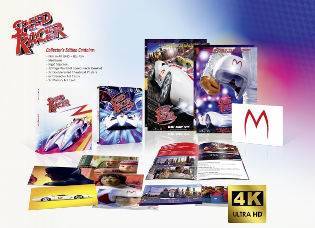 Speed Racer Collectors Edition (steelbook) [Blu-Ray 4K]+[Blu-Ray]