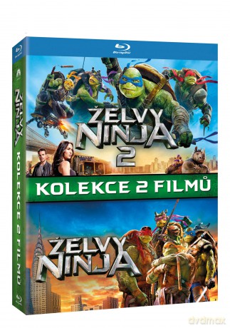 Želvy Ninja 1+2 Kolekce [Blu-Ray]