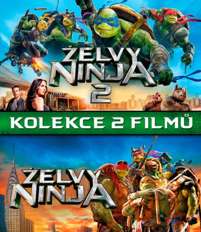 Želvy Ninja 1+2 Kolekce [Blu-Ray]