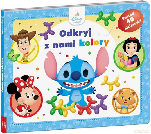 Disney Maluch Odkryj z nami kolory OK-9203 [KSIĄŻKA]