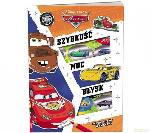 Disney Pixar Auta Szybkość moc błysk KOLS-9101 [KSIĄŻKA]