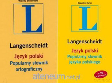 PAKIET popularny słownik języka polskiego + ortograficzny [KSIĄŻKA]