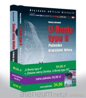 Pakiet U-Booty typu II + Żelazne rekiny Dönitza [KSIĄŻKA]