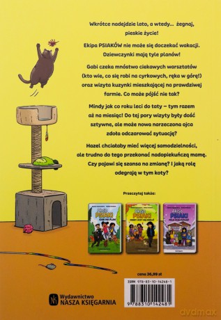 Hazel ma ręce pełne roboty. Akcja PSIAKI (Tom 4) - Nathan Fairbairn [KSIĄŻKA]