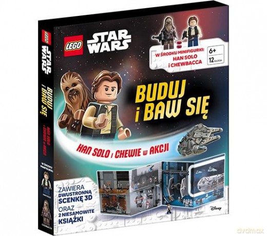 Lego Star Wars Han Solo i Chewie w akcji NLB-6301 [KSIĄŻKA]