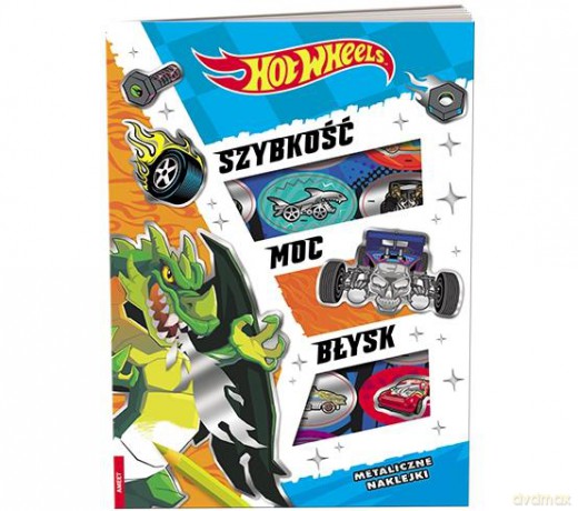 Mattel Hot Wheels Szybkość moc błysk KOLS-1601 [KSIĄŻKA]