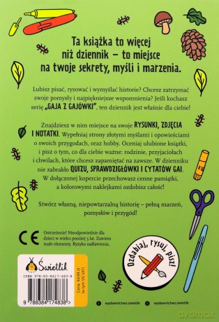 Mój dziennik. Gaja z Gajówki - Anna Włodarkiewicz [KSIĄŻKA]