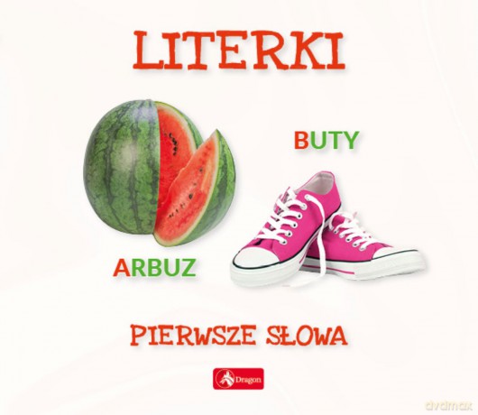 Pierwsze słowa Literki. Pierwsze słowa - Wojciech Baturo [KSIĄŻKA]