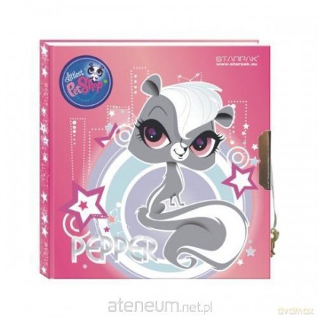 Pamiętnik z kluczykiem Littlest Pet Shop [KSIĄŻKA]