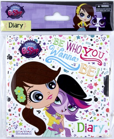 Pamiętnik z kluczykiem Littlest Pet Shop [KSIĄŻKA]