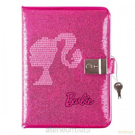 Pamiętnik zamykany z diamencikami Barbie [KSIĄŻKA]