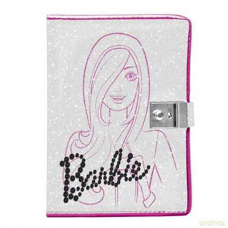Pamiętnik zamykany z diamencikami Barbie [KSIĄŻKA]