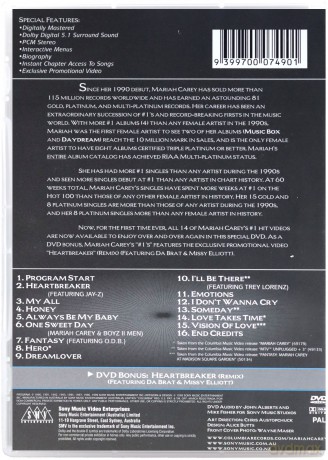 Mariah Carey: #1's [DVD]