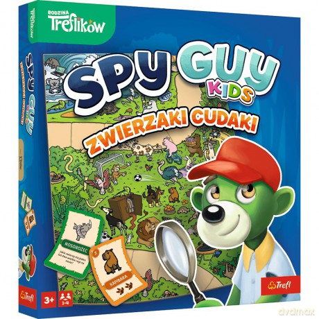 Spy Guy Kids Zwierzaki Cudaki rodzina treflików 03061 [GRA PLANSZOWA]
