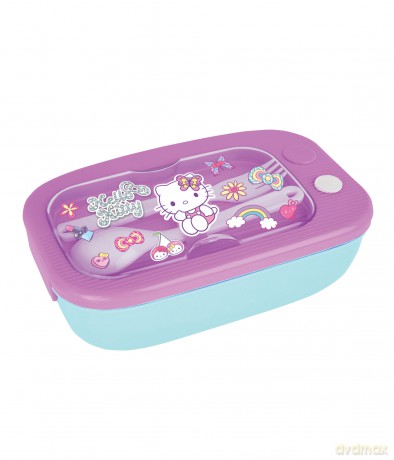 Śniadaniówka 1100ml Hello Kitty Mil pink blue