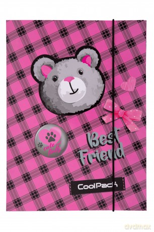 Teczka kartonowa z gumką A4 Coolpack Buddy