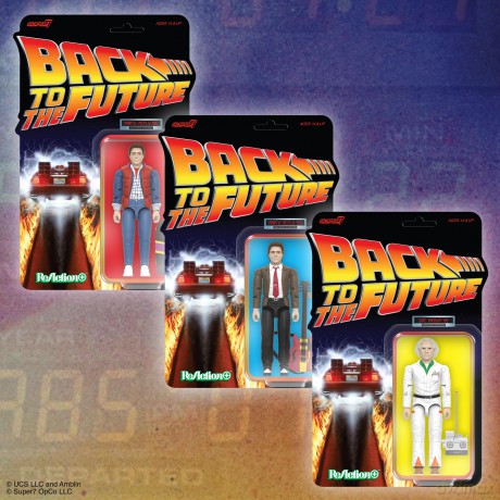 Back to the Future ReAction+ Action Figure Wave 01 - Marty McFly '55 4 cm [FIGURKA]