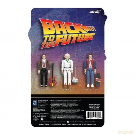Back to the Future ReAction+ Action Figure Wave 01 - Marty McFly '55 4 cm [FIGURKA]