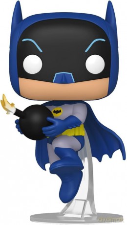 Batman 66 POP! Heroes Vinyl Figure Batman with Bomb 9 cm [FIGURKA]