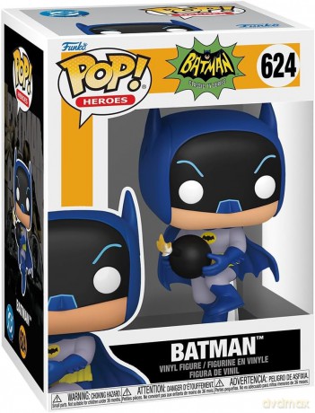 Batman 66 POP! Heroes Vinyl Figure Batman with Bomb 9 cm [FIGURKA]