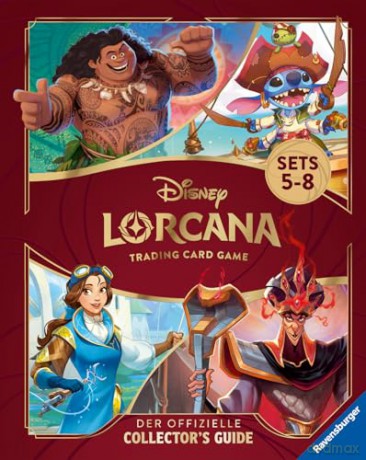 Disney Lorcana TCG Book The Official Collector's Guide: Sets 5-8 *German Version*