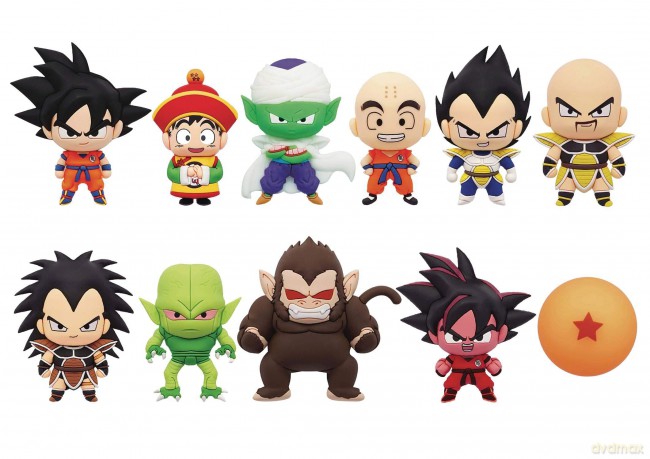 Dragon Ball Z 3D Foam Bag Clips Series 1