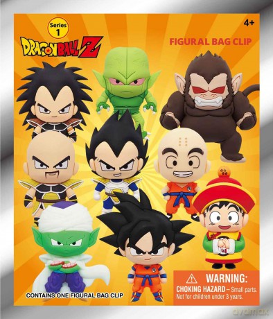 Dragon Ball Z 3D Foam Bag Clips Series 1