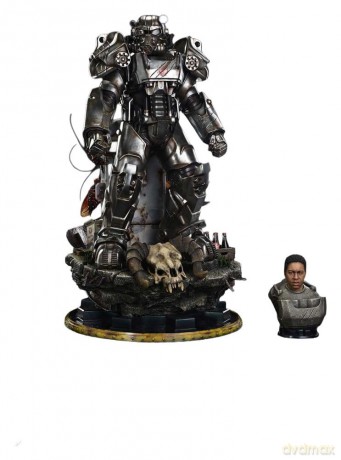 Fallout Real Elite Masterline Statue 1/4 Maximus Power Armor Deluxe Version 67 cm [FIGURKA]
