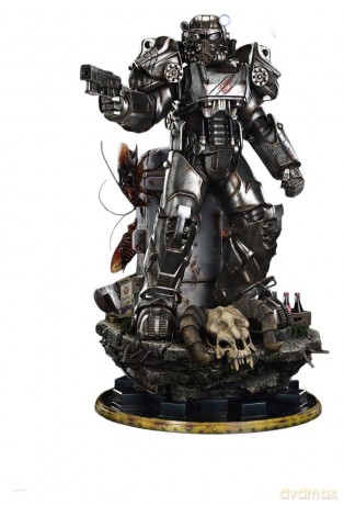 Fallout Real Elite Masterline Statue 1/4 Maximus Power Armor DX Bonus Version 67 cm [FIGURKA]